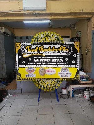 Papan Bunga di Malaka Sari