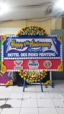 Papan Bunga di Malaka Sari
