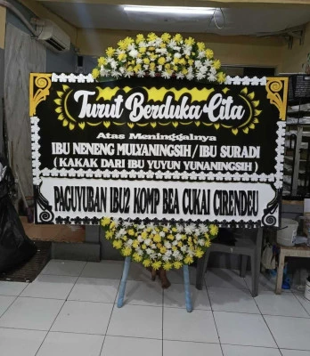Papan Bunga di Malaka Sari